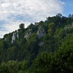 "Im Lautertal - Blick auf die Burg Hohen Gundelfingen 2"