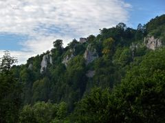 "Im Lautertal - Blick auf die Burg Hohen Gundelfingen 2"