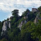 "Im Lautertal - Blick auf die Burg Hohen Gundelfingen 3"