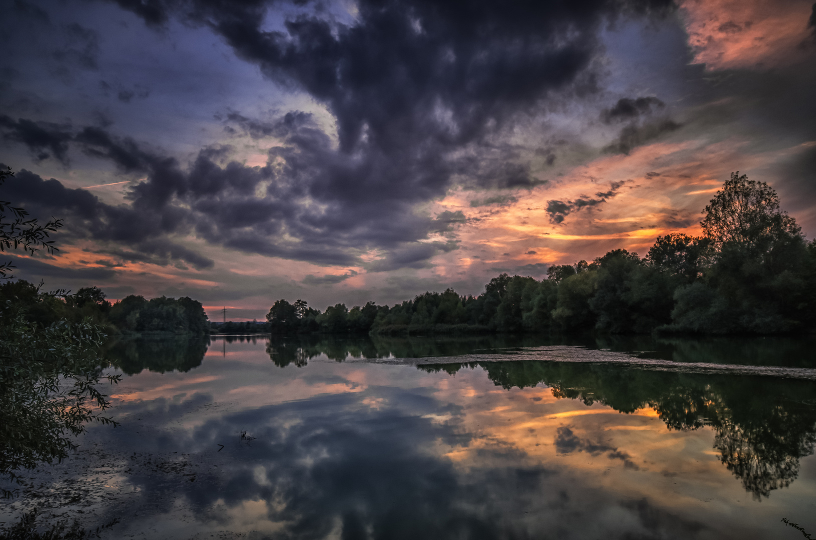 im letzten Abendlicht