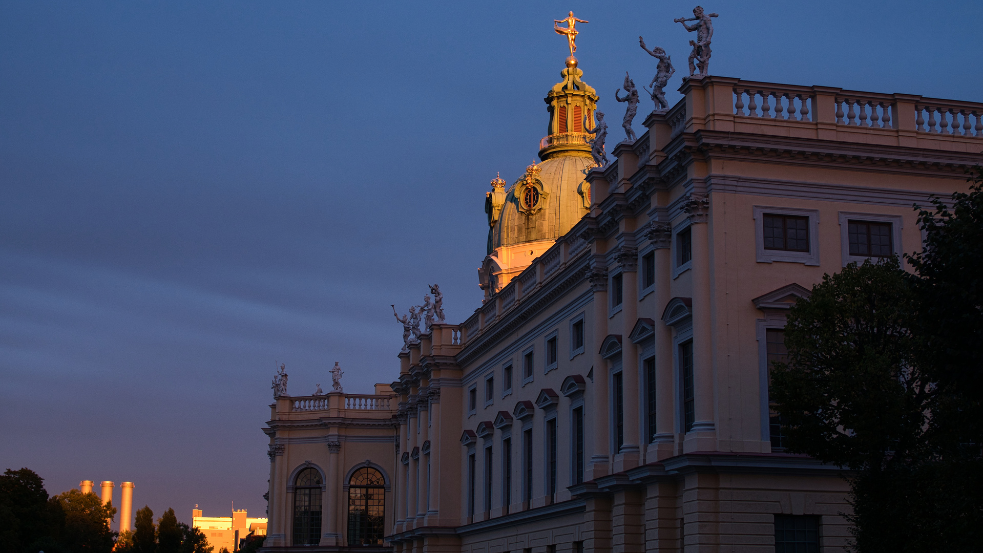 Im letzten Abendlicht