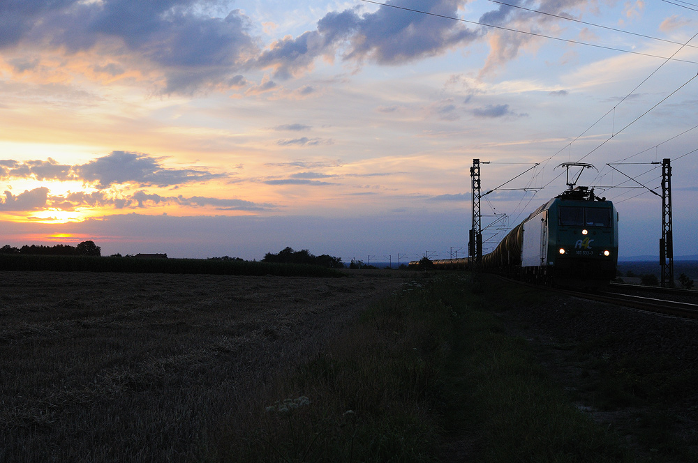 Im letzten Abendlicht