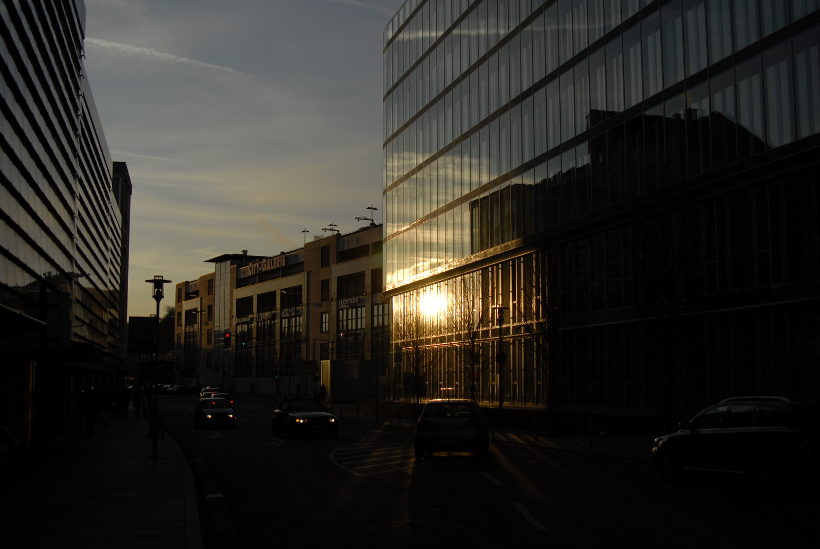 Im letzten Sonnenlicht