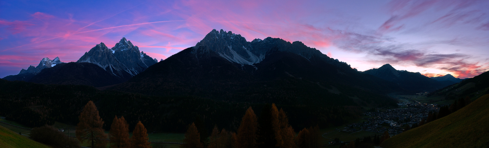 Im Licht der Abenddämmerung ...