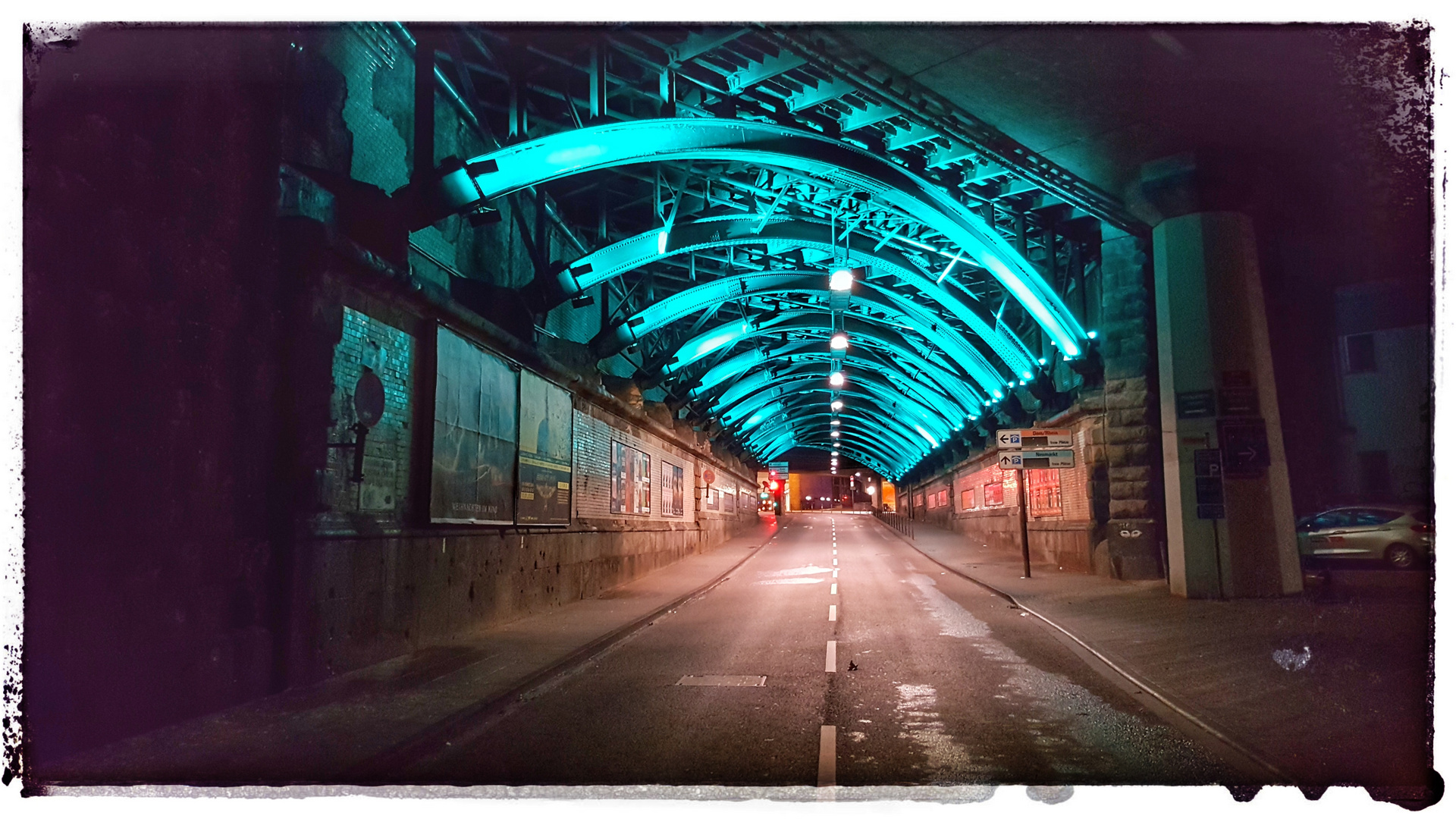 im licht der brücke