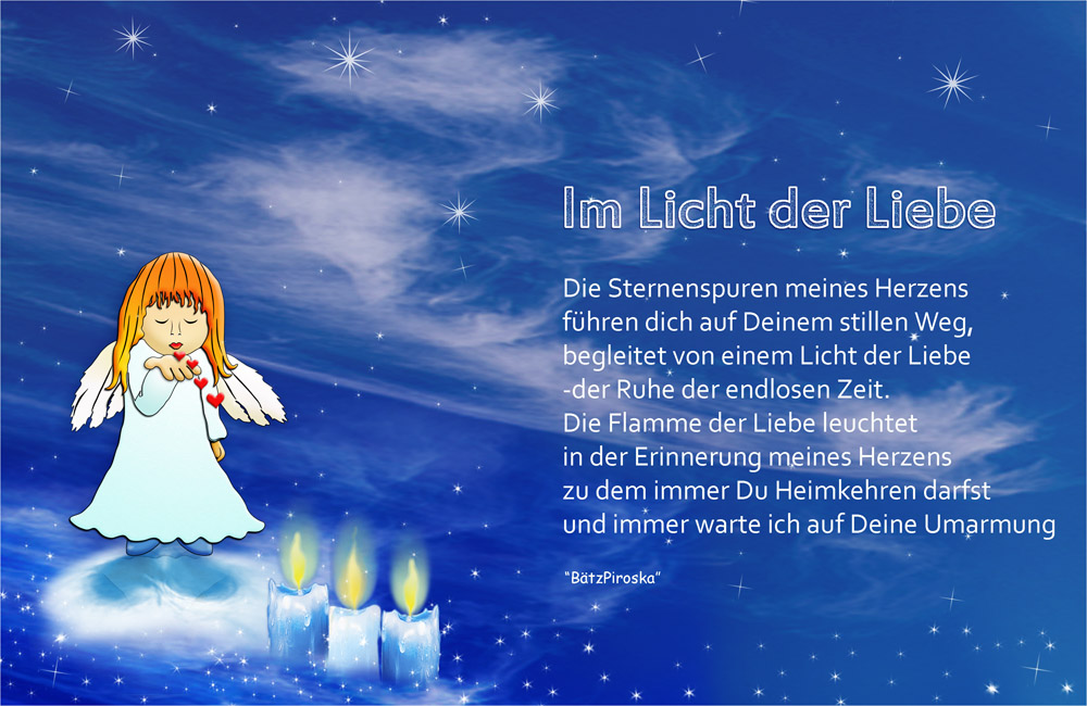 Im Licht der Liebe Foto & Bild gratulation und feiertage, wünsche