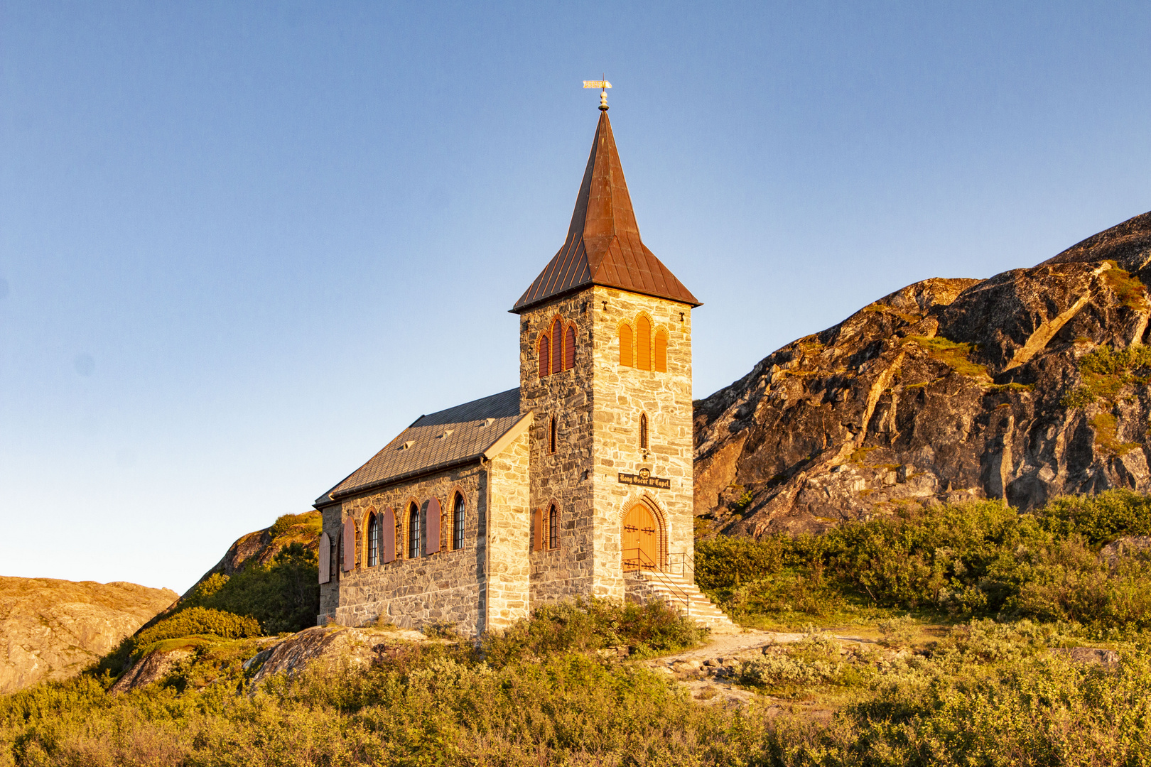 Im Licht der Mitternachtssonne