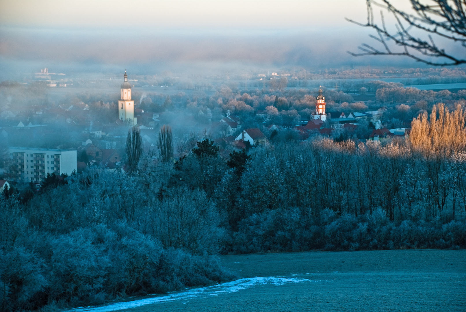 Im Licht des ersten Sonnenstrahles