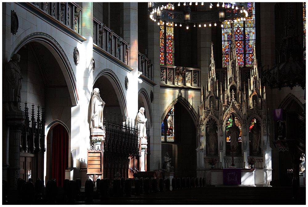 Im Licht -  Schlosskirche Wittenberg 2