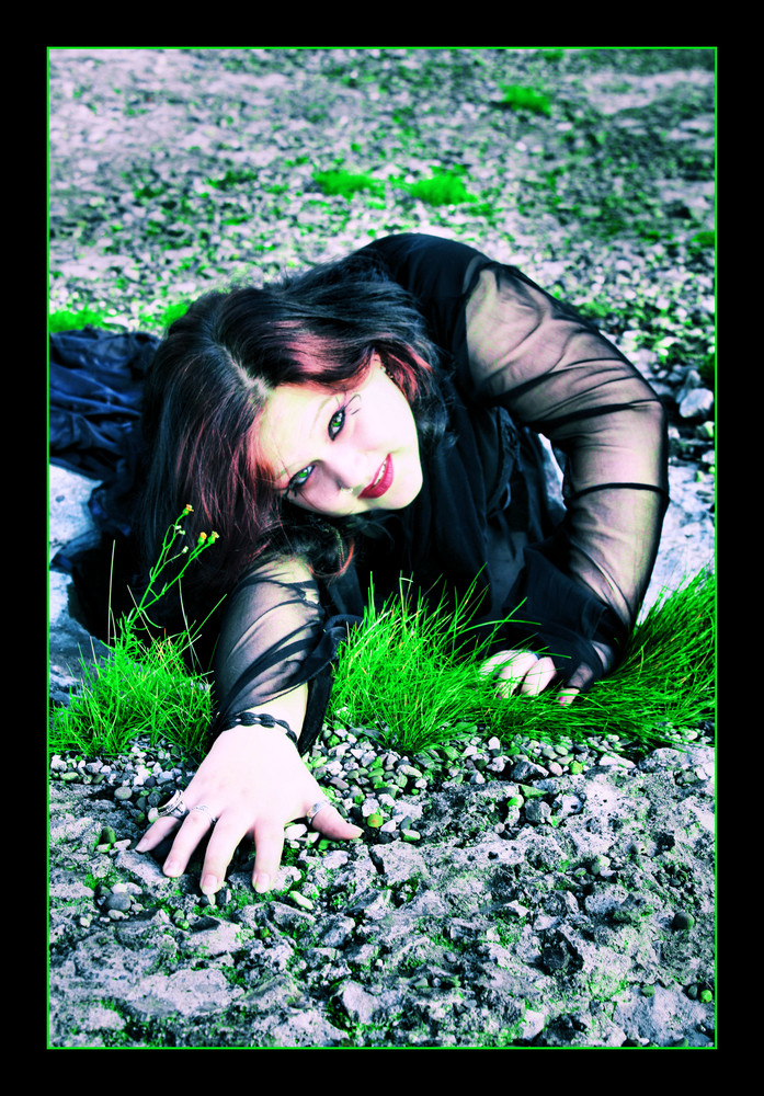 Im Loch stecken geblieben... Shoot with Kalli 2..