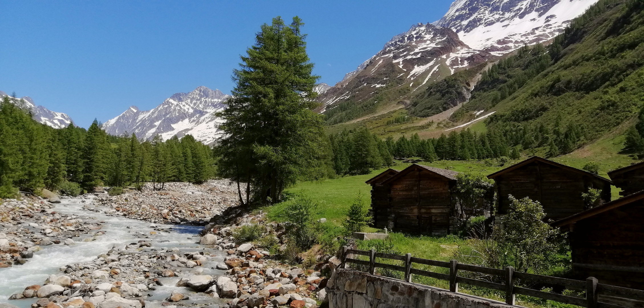 Im Lötschental, Kanton Wallis, Schweiz 