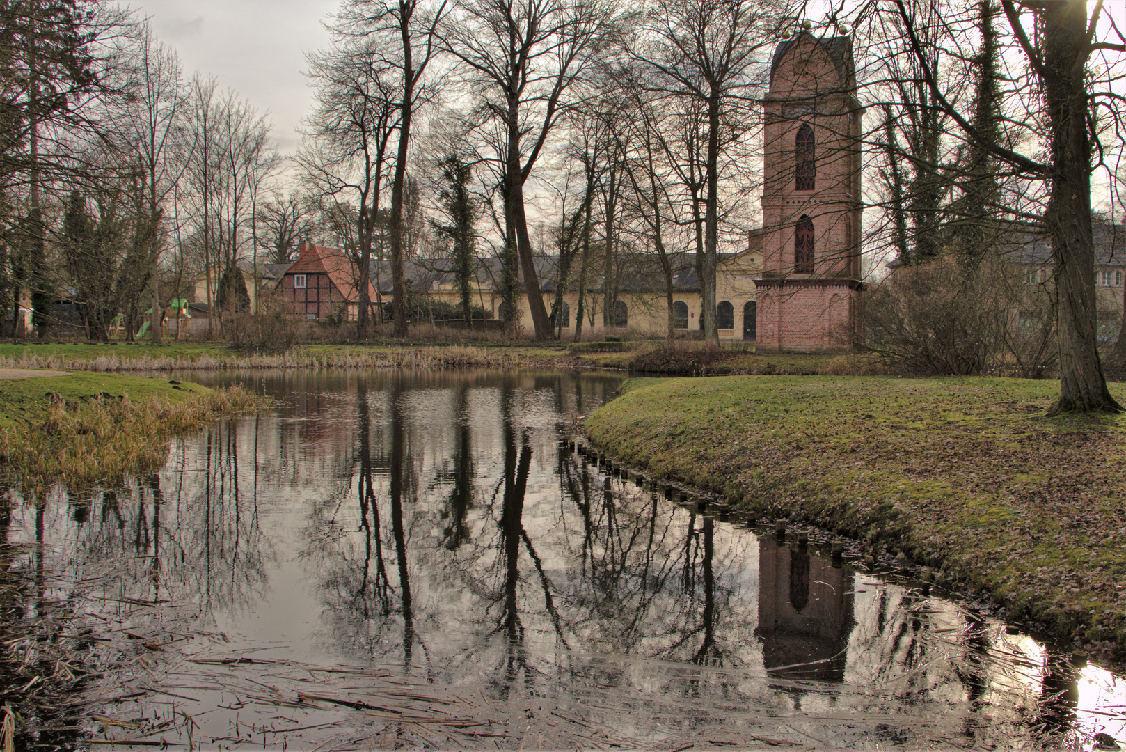 im Ludwigsluster Schloßpark