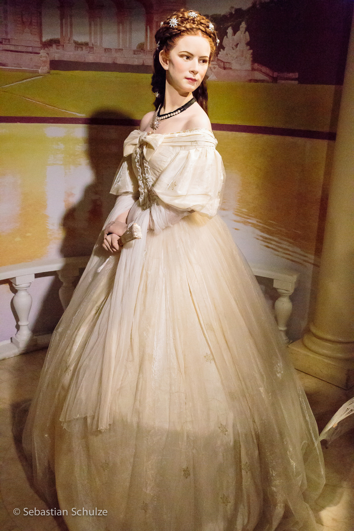 im Madame Tussauds Wien - Kaiserin Elisabeth von Österreich (Sisi)