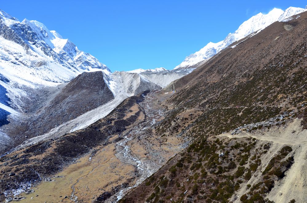 Im Manaslu-Gebiet vor Dharamsala (4470 m)