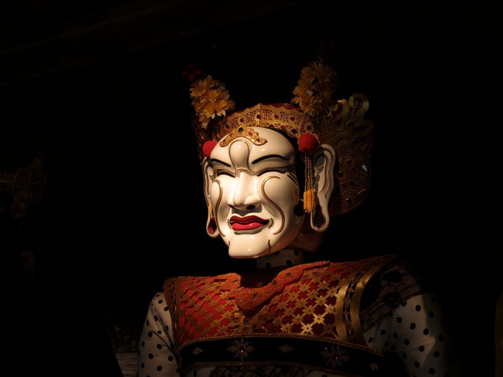 Im Maskenmuseum von Ubud/Bali