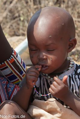 im Massai Dorf