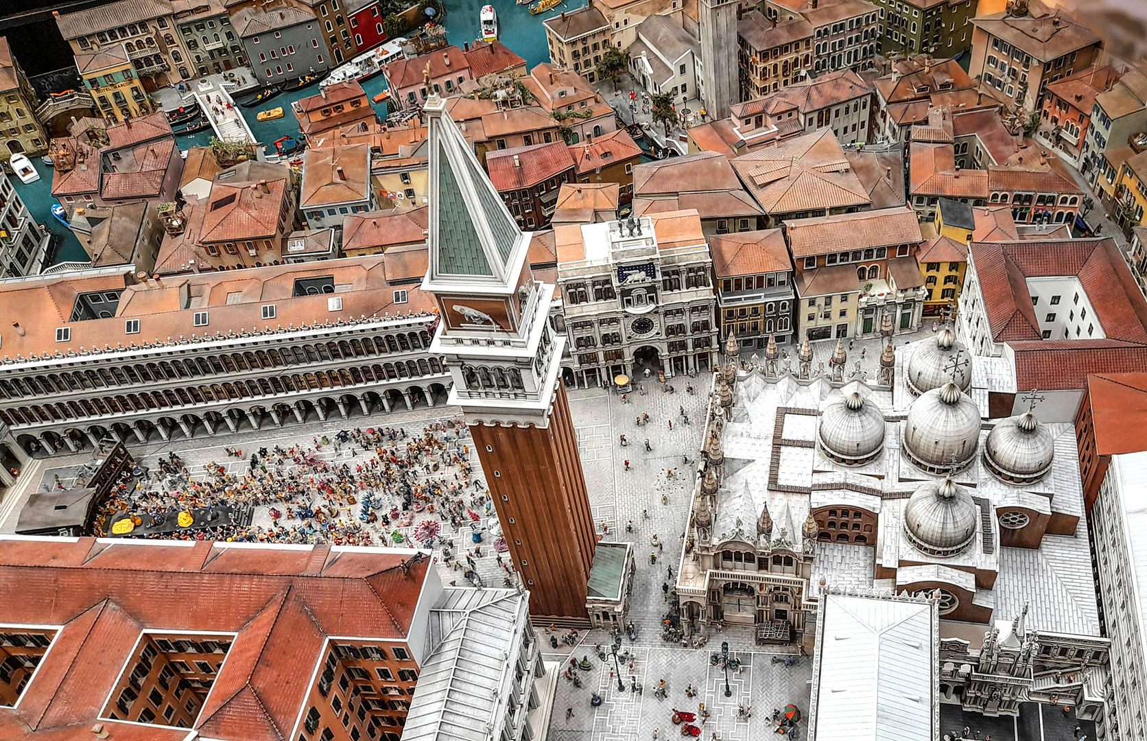 Im Miniatur-Wunderland: Venedig