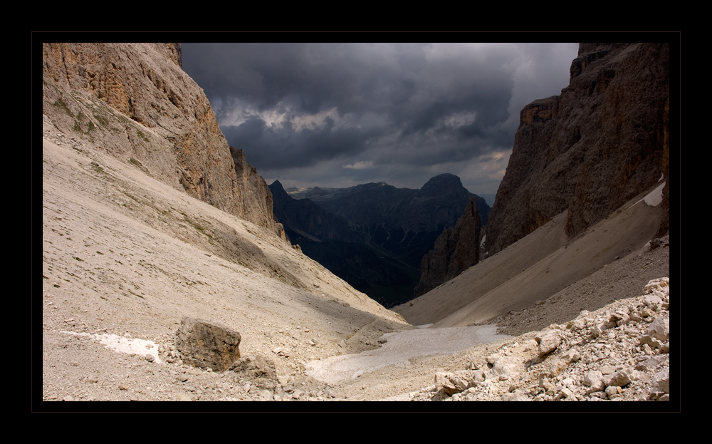 Im Mittagstal (Sellastock-Dolomiten)