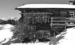 Im Montafon oberhalb Bartholomäberg . . .