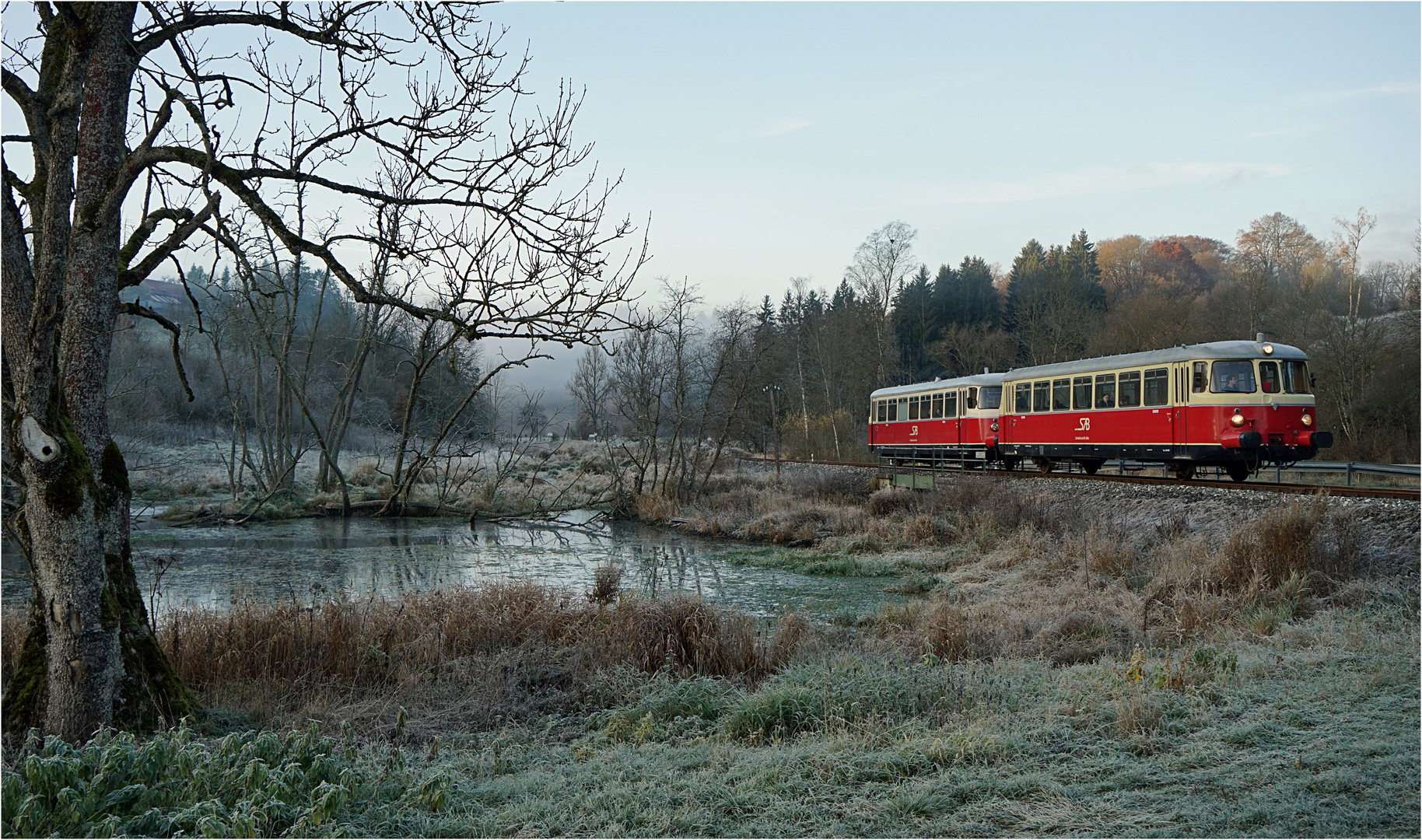 Im morgendlichen Planverkehr