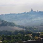 im Morgendunst - Blick auf Ostra Vetere ( Dom)