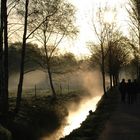 Im Morgengrauen an der "Krückau" Barmstedt