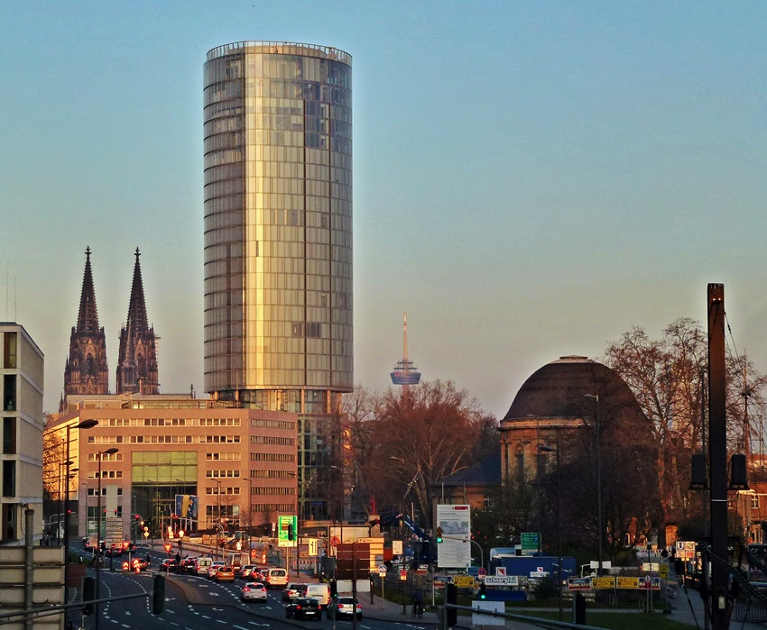 Im Morgenlicht - ein etwas anderer Köln-Blick