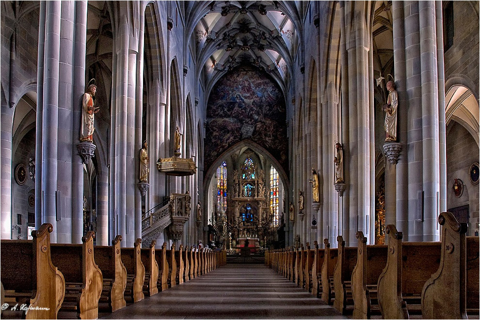 Im Münster von Überlingen