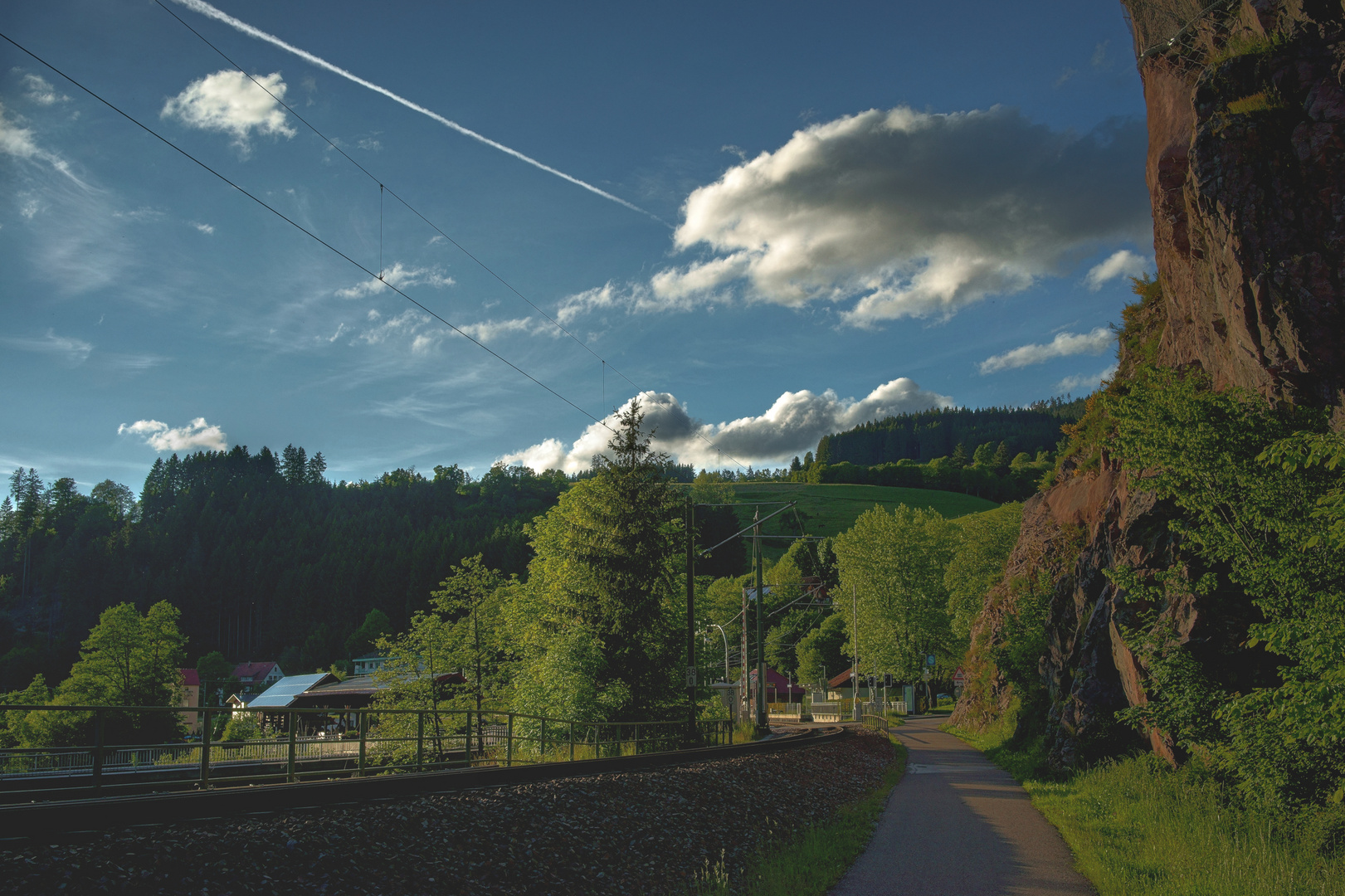 Im Murgtal bei Schwarzenberg