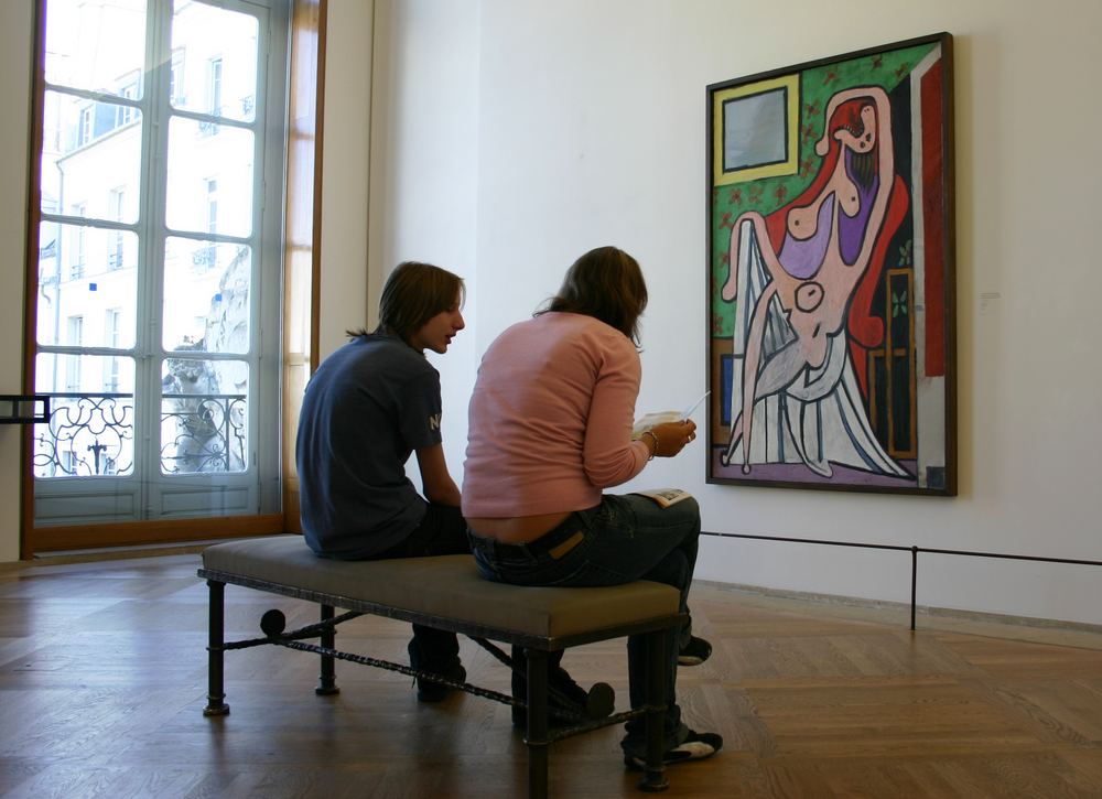 Im Musée Picasso - August 2005