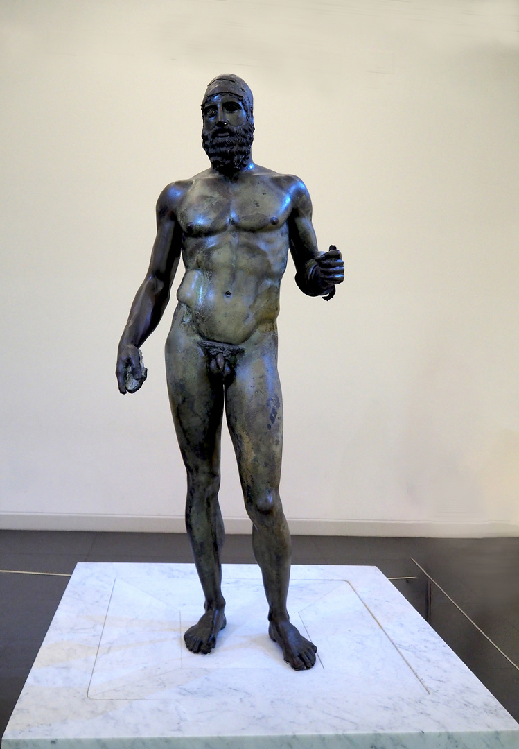 Im Museum von Reggio Calabrio fotografiert Statue B