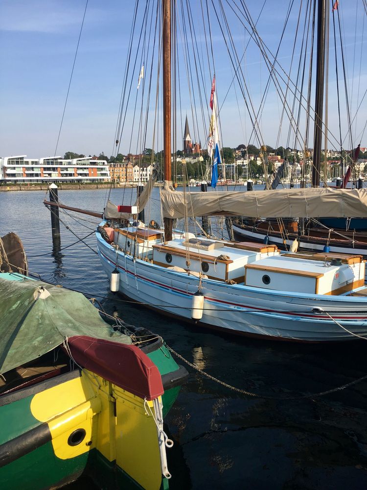 Im Museums-Hafen in Flensburg