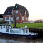 im Museumshafen in Wischhafen ...