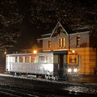 im nächtlichen Bahnhof Oybin