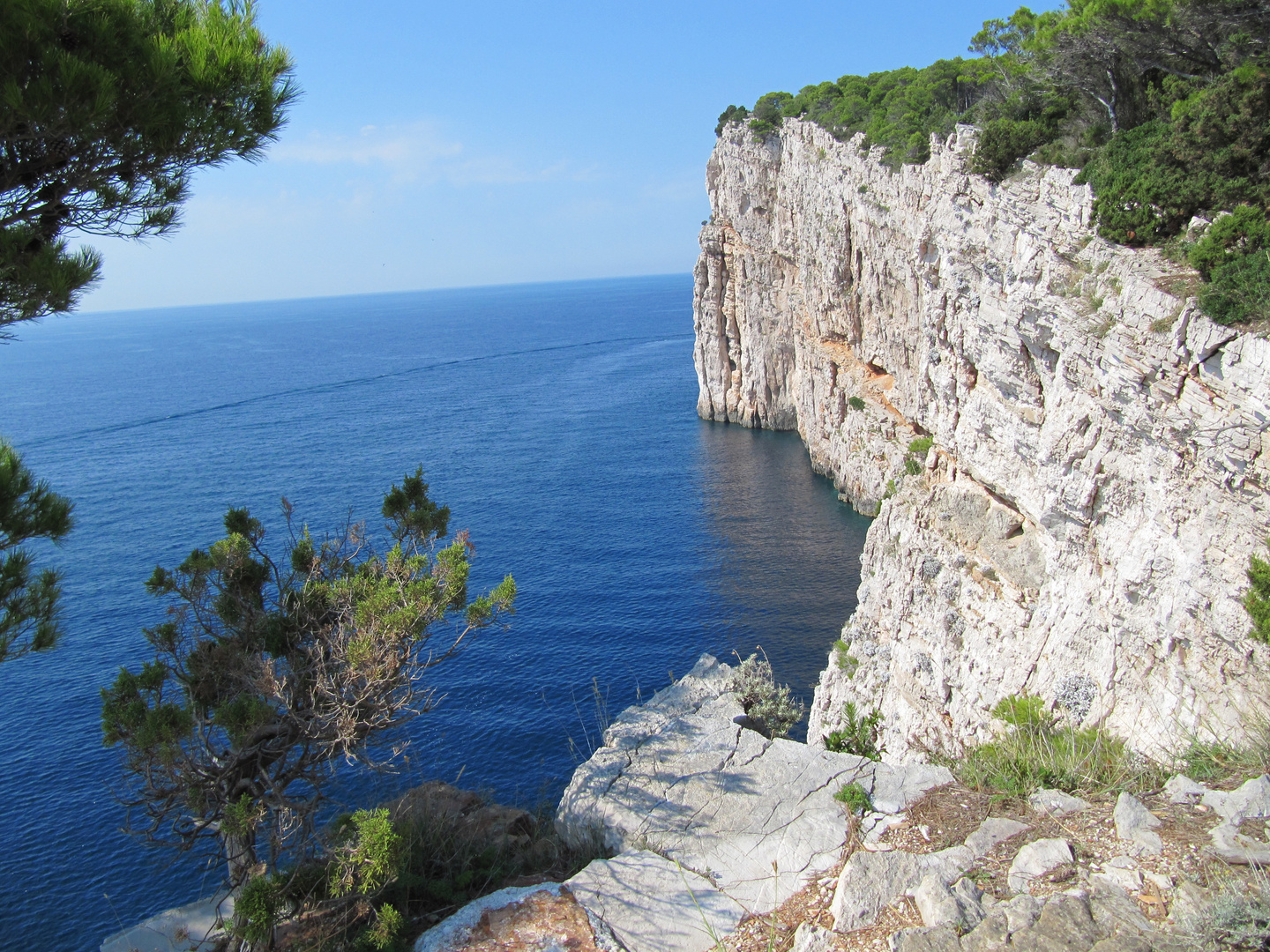 Im Nationalpark Kornaten in Kroatien . 