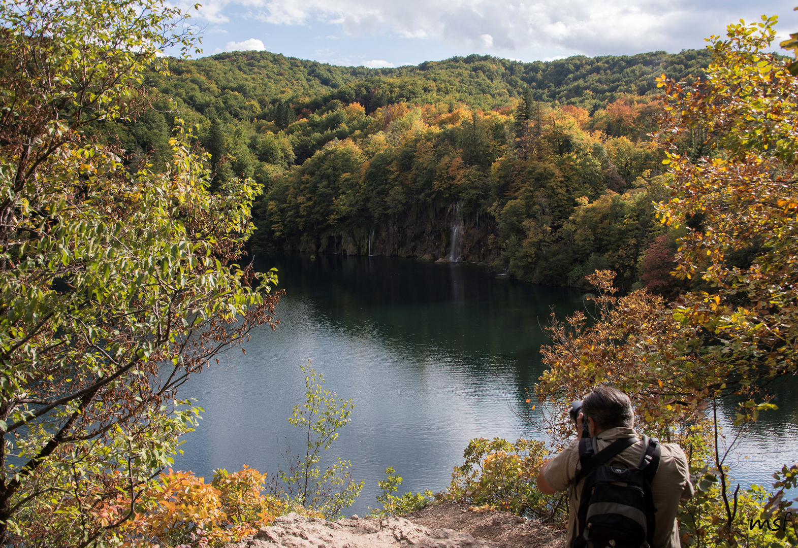 Im Nationalpark Plitvicer Seen