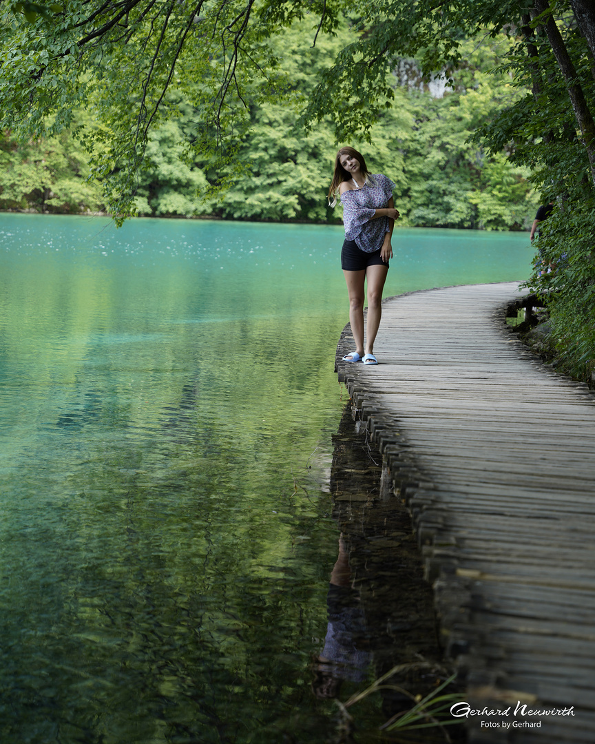Im Nationalpark Plitvicer Seen