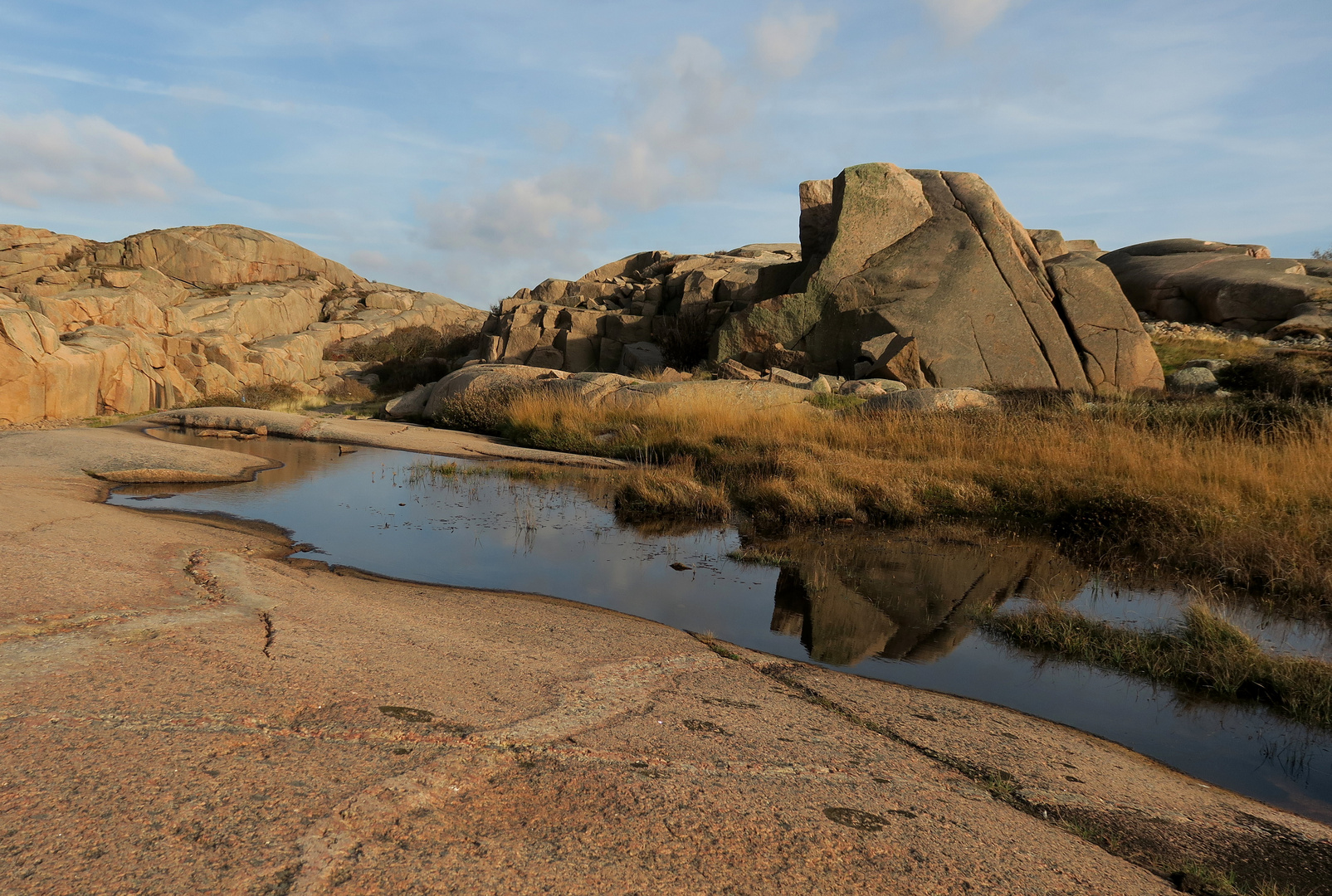 Im Naturreservat Stångehuvud bei Lysekil...