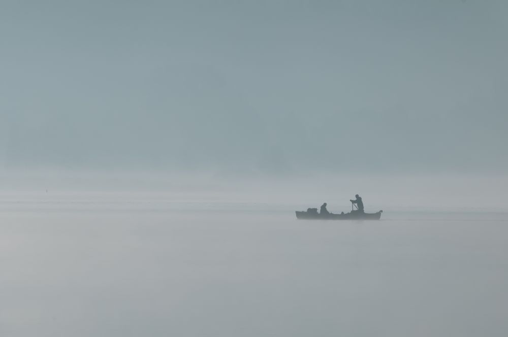 Im Nebel fischen