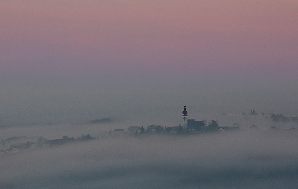 im Nebel versunken