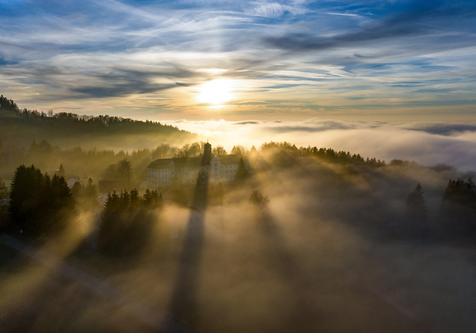 Im Nebel versunken