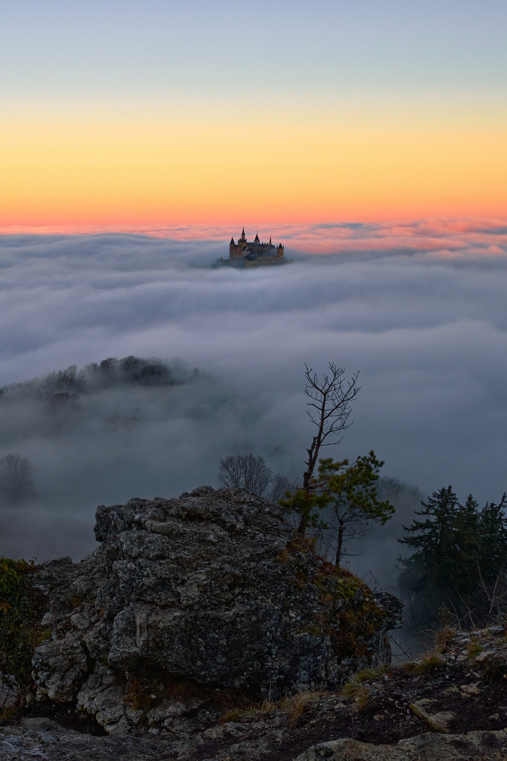 Im Nebel versunken