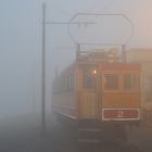 Im Nebel zielsicher vor die Gaststätte