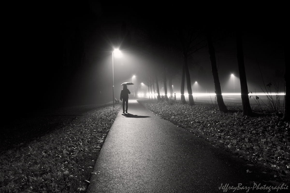 Im Nebel,durch die Nacht