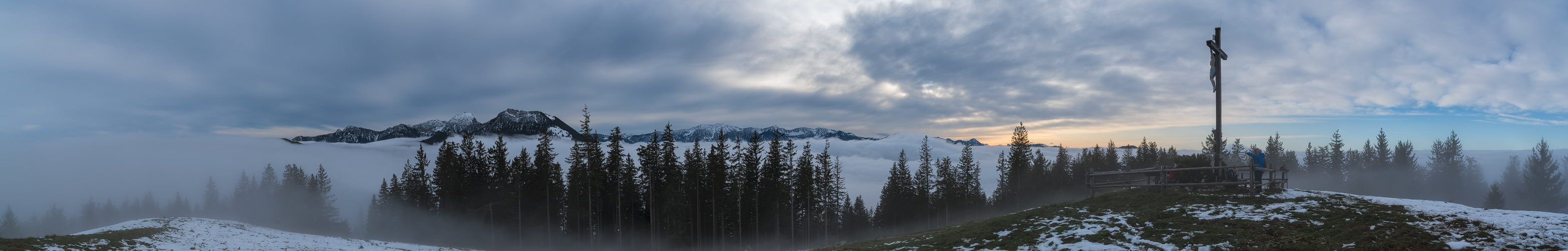 Im Nebelmeer am Schwarzenberg