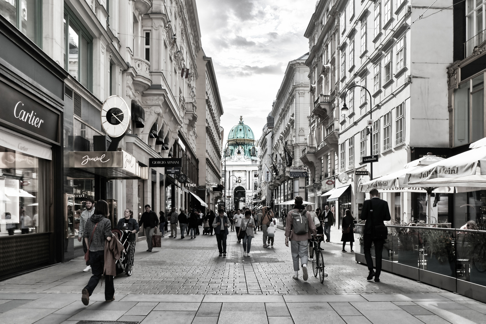 Im Nobelbezirk von Wien