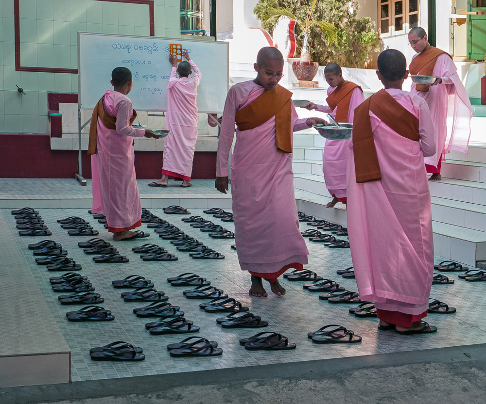 Im Nonnenkloster,Sagaing