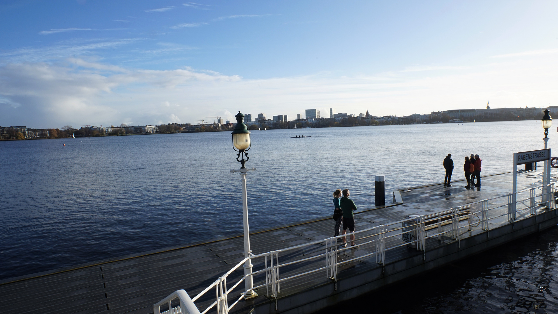 Im November an der Alster