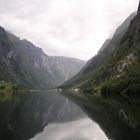 Im Nærøy- Fjord/Nebenarm des Sognefjords.