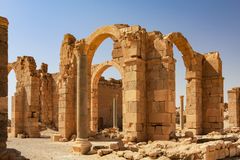 Im östlichen Wüstenschloss der Omayyaden (Archivaufnahme 2009)